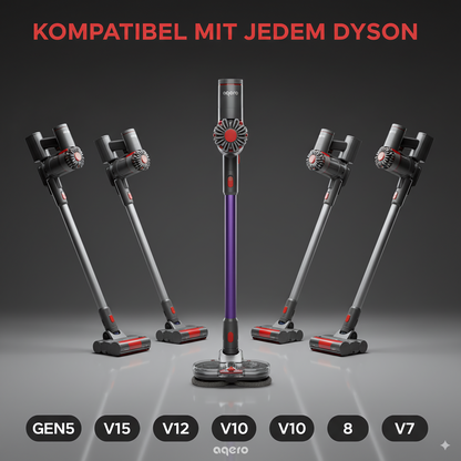 Automatischer Wischaufsatz für Dyson (+6 Wischpads)