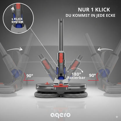 Automatischer Wischaufsatz für Dyson (+6 Wischpads)