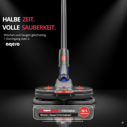 Automatischer Wischaufsatz für Dyson (+6 Wischpads)